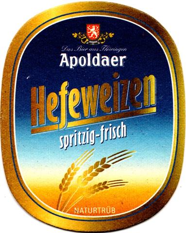 apolda ap-th apoldaer oval l o & u 1b (230-hefeweizen) 